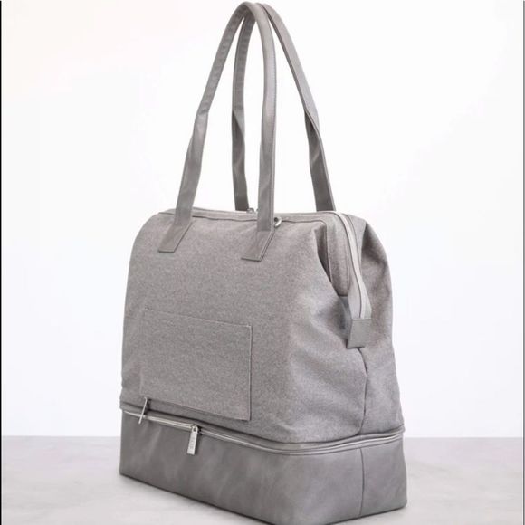 NWT Beis Convertible Mini Weekender in Grey *GONE FOR GOOD* - Picture 13 of 13